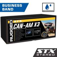 Rugged Can-Am X3 - Dash Mount - STX STEREO - Business Band - Alpha Audio Helmet Kits