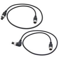 Rugged Extension Cables for Waterproof Hand Mic - Set of 2