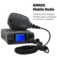 Rugged Radios - Rugged Waterproof GMRS Radio - Kawasaki Teryx KRX 1000 Complete UTV Communication Intercom Kit - BTU Headsets - Image 4