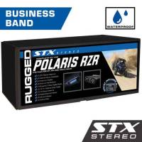 Rugged Polaris RZR XP1 - Dash Mount - STX STEREO - Business Band - Alpha Audio STX Helmet Kits