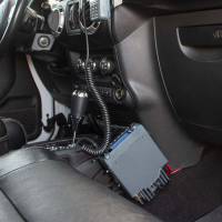 Rugged Radios - Rugged Mobile Radio Mount for Jeep JK 2 Door and JKU 4 Door - Passenger Side Interior - Image 2