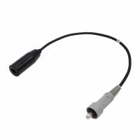 Rugged Female OFFROAD Straight Cable to Male STX STEREO or TRAX Intercom Adapter