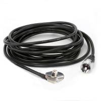 Rugged 13 Ft Antenna Coax Cable - 3/8 NMO Mount