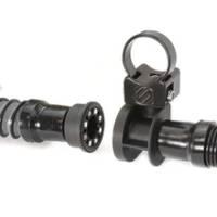 Rugged MAC-XC Magnetic Quick-Release for Helmet Air Pumper - Scosche BaseClamp for 1.5" tube
