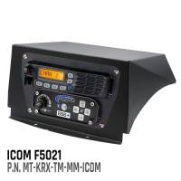 Rugged Radios - Rugged Kawasaki KRX Multi-Mount Kit - Top Mount - for Rugged UTV Intercoms and Radios - Icom F5021 - Image 5