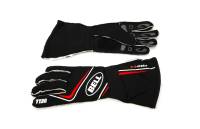 Bell PRO-TX Glove - Black/Red -Medium - SFI 3.3/5