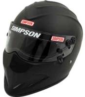 Simpson Diamondback Helmet - 7-1/2 - Matte Black