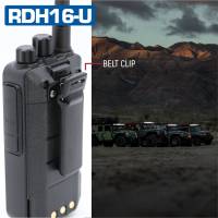 Rugged Radios - Rugged Rugged RDH16 UHF Business Band Handheld Radio - Digital and Analog - High Visibility Safety Yellow - Image 8