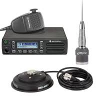 Rugged Radio Kit - Motorola CM300D Digital Business Band Mobile Radio with Antenna