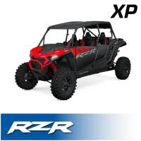 Rugged Polaris RZR XP Complete Communication Kit with Rocker Switch Intercom and 2-Way Radio - G1 GMRS