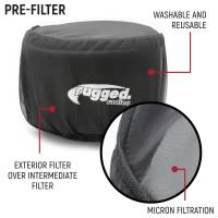 Rugged Radios - Rugged HIGH PERFORMANCE Filter Kit for MAC Air Helmet Pumper - 5 Kits - Image 4