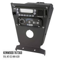 Rugged Radios - Rugged Can-Am X3 Multi-Mount Kit - Top Mount - for Rugged UTV Intercoms and Radios - Rugged M1/G1/RM45/RM60/GMR45 with Switch Holes - Image 7