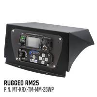Rugged Radios - Rugged Kawasaki KRX Multi-Mount Kit - Top Mount - for Rugged UTV Intercoms and Radios - Rugged M1/G1/RM45/RM60/GMR45 with Switch Holes - Image 4