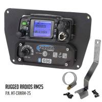 Rugged Radios - Rugged Can-Am Commander Intercom and Radio Mount - Rugged M1/G1/RM45/RM60/GMR45 with Switch Holes - Image 4