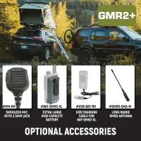 Rugged Radios - Rugged GMR2 PLUS GMRS and FRS Two Way Handheld Radio - Grey - 2 Pack - Image 10