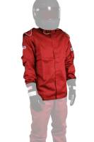 RJS Elite Series Single Layer Jacket (Only) - Red - Large