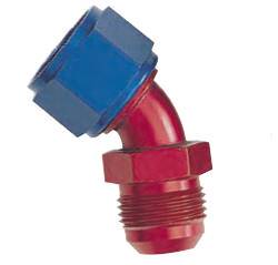 AN-NPT Fittings and Components - Adapter - 45° Female AN to Male AN Flare Adapters