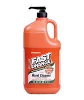 Oil, Fluids & Chemicals - Cleaners and Degreasers - Permatex - Permatex® Fast Orange® Natural Citrus Smooth Lotion Formula Hand Cleaner - 1 Gallon Bottle w/ Pump
