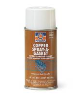 Permatex® Copper Spray-A-Gasket® Hi Temp Adhesive Sealant - 12 oz. Aerosol Can, 9 oz. Net Wt.