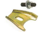 Moroso Distributor Hold Down Clamp - All V8 and 90 V6 Chevrolet Engines - Gold Iridite Steel