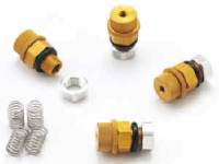 Sprint Car Parts - Wheels & Accessories - Longacre Racing Products - Longacre Tire Pressure Relief Valves (Set of 4) - 3-38 PSI