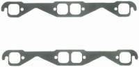 Fel-Pro Exhaust Gaskets - SB Chevy - Stock, Square - 1.38" x 1.38"