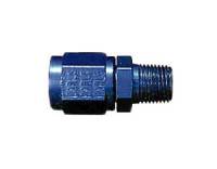 NPT to AN Fittings and Adapters - Male NPT to Female AN Adapters - Earl's Performance Plumbing - Earl's Straight AN Swivel to Male NPT Adapter -06 AN to 3/8" NPT