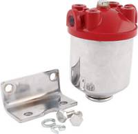 Fuel Filters - Canister Style Fuel Filters - Allstar Performance - Allstar Performance Hi-Flow Chrome Fuel Filter
