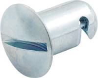 Quick Turn Fasteners and Components - Quick Turn Fasteners - Allstar Performance - Allstar Performance Aluminum Oval Head Quick Turn Fastener - .500" Long - (10 Pack)