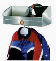 Shelves - Helmet Shelf - Pit Pal Products - Pit Pal Double Bay Helmet Shelf