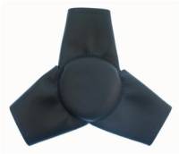 Roll Bar & Interior Pads - Steering Wheel Padding - Kirkey Racing Fabrication - Kirkey Sprint Center Steering Pads - Black Vinyl