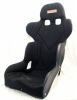 Aluminum Road Race Seats - Kirkey 47 Series Road Race Seats - Kirkey Racing Fabrication - Kirkey 47 Series Intermediate Road Race 17" Black Knit Seat Cover (Only)