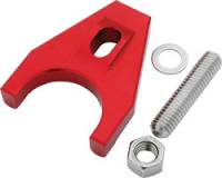 Distributor Components and Accessories - Distributor Hold Downs - Allstar Performance - Allstar Performance Chevy Distributor Hold Down - Standard - Red