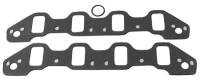 Intake Manifold Gaskets - Intake Manifold Gaskets - SB Ford - Fel-Pro Performance Gaskets - Fel-Pro Intake Gaskets - Composite - Cut to Fit - 2.20" x 1.35-1.83" Port - .060" Thick - Ford 302 SVO, 351 SVO, 351C