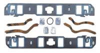 Intake Manifold Gaskets - Intake Manifold Gaskets - SB Ford - Fel-Pro Performance Gaskets - Fel-Pro Printoseal Performance Intake Manifold Gaskets - Composite - 2.10" x 1.28" Port - .060" Thick - Ford - 260, 289, 302, 351W - Except 302 Boss & 351C