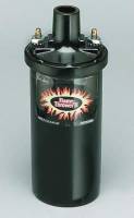 PerTronix Flame-Thrower II Ignition Coil - Canister - Round - Epoxy (Black) - 45,000 Volts