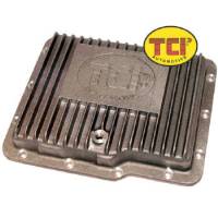 TCI Cast Aluminum Transmission Pan - GM Powerglide - Stock Depth
