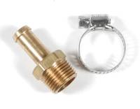 Mr. Gasket Low-Loss Fuel Fitting - Straight - 3/8" Hose Barb to 3/8" Male NPT - Brass