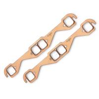 Mr. Gasket Copperseal Header Gaskets - Square Port - SB Chevy