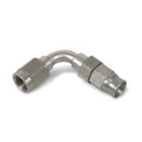 Earl's Speed-Seal 90 TFE Stainless Steel Hose End -03 AN