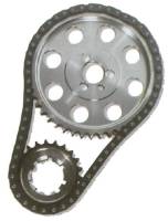Timing Components - Timing Chain Sets - JP Performance - JP Performance Billet Double Roller Timing Set - Fits SB Ford 302, 351W Non-EFI, Reverse Oiler