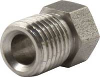 Allstar Performance 3/16" Inverted Flare Nuts - 3/8"-24" Stainless