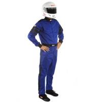 RaceQuip 110 Series Pyrovatex Racing Suit - Blue - Small