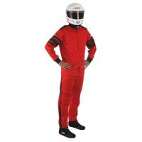 Safety Equipment - Racing Suits - RaceQuip - RaceQuip 110 Series Pyrovatex Jacket (Only) - Red - Small