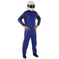 Safety Equipment - Racing Suits - RaceQuip - RaceQuip 110 Series Pyrovatex Jacket (Only) - Blue - Small