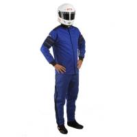 RaceQuip 120 Series Pyrovatex Racing Jacket (Only) - Blue - Medium