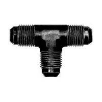 AN to AN Fittings and Adapters - Male AN Flare Tee Adapters - Aeroquip - Aeroquip Black Aluminum -03 AN Union Tee Adapter