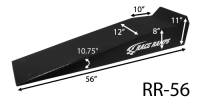 Race Ramps 56 Inch Car Service Ramps RR-56 Dimensions