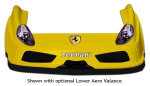 Dirt Late Model Noses and Fenders - MD3 Nose & Fender Combo Kits - Ferrari MD3 Combo Kits