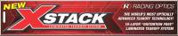 Racing Optics - Racing Optics X-Stack Tearoffs - Clear - Fits Bell 287 Shield - Pyrotect - Velocity - Banana